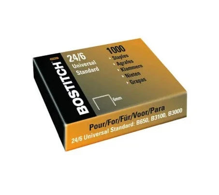 BOSTITCH Agrafes 24/6 mm 2461MGAL 1000 pièces