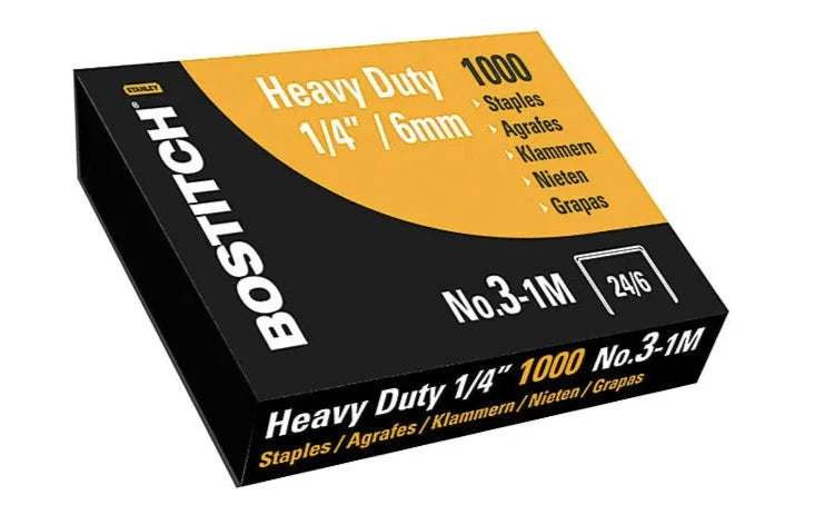 BOSTITCH Agrafes 6mm NO.3-1M 1000 pcs. No.3-1M