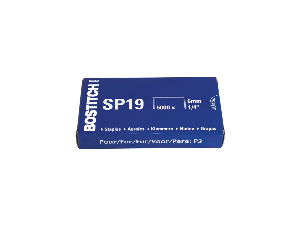 BOSTITCH Agrafes SP19 1/4 6mm SP1906Z 5000 pièces