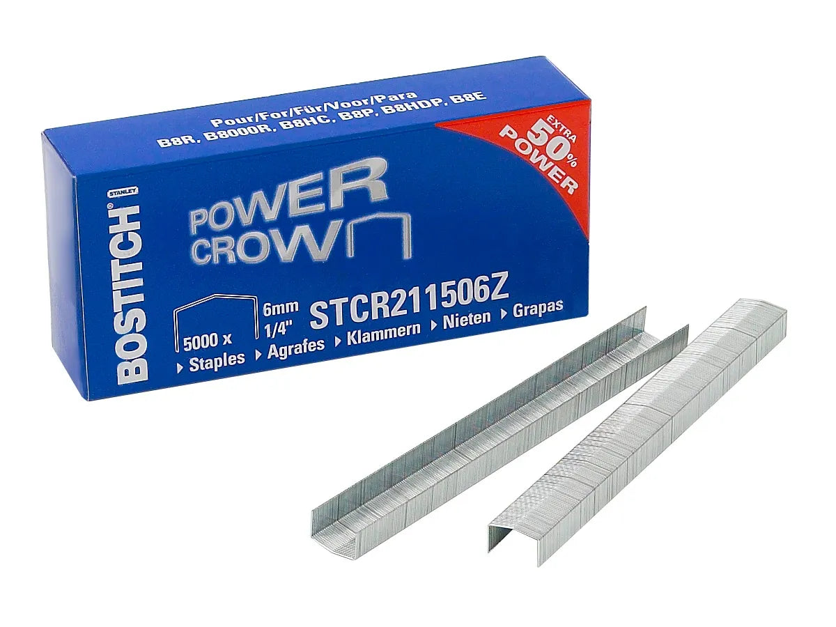 BOSTITCH Agrafes SB-8 6mm STCR211506 5000 pièces