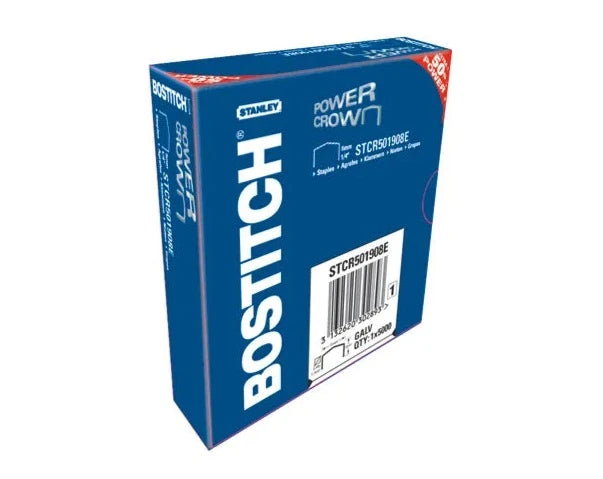 BOSTITCH Agrafes 8mm STCR501908Z 5000 pcs.