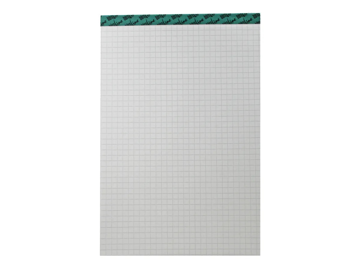 BÜROLINE Bloc bureau recycling A4 543244 quadrillé ,4mm, 65g 100 flls.