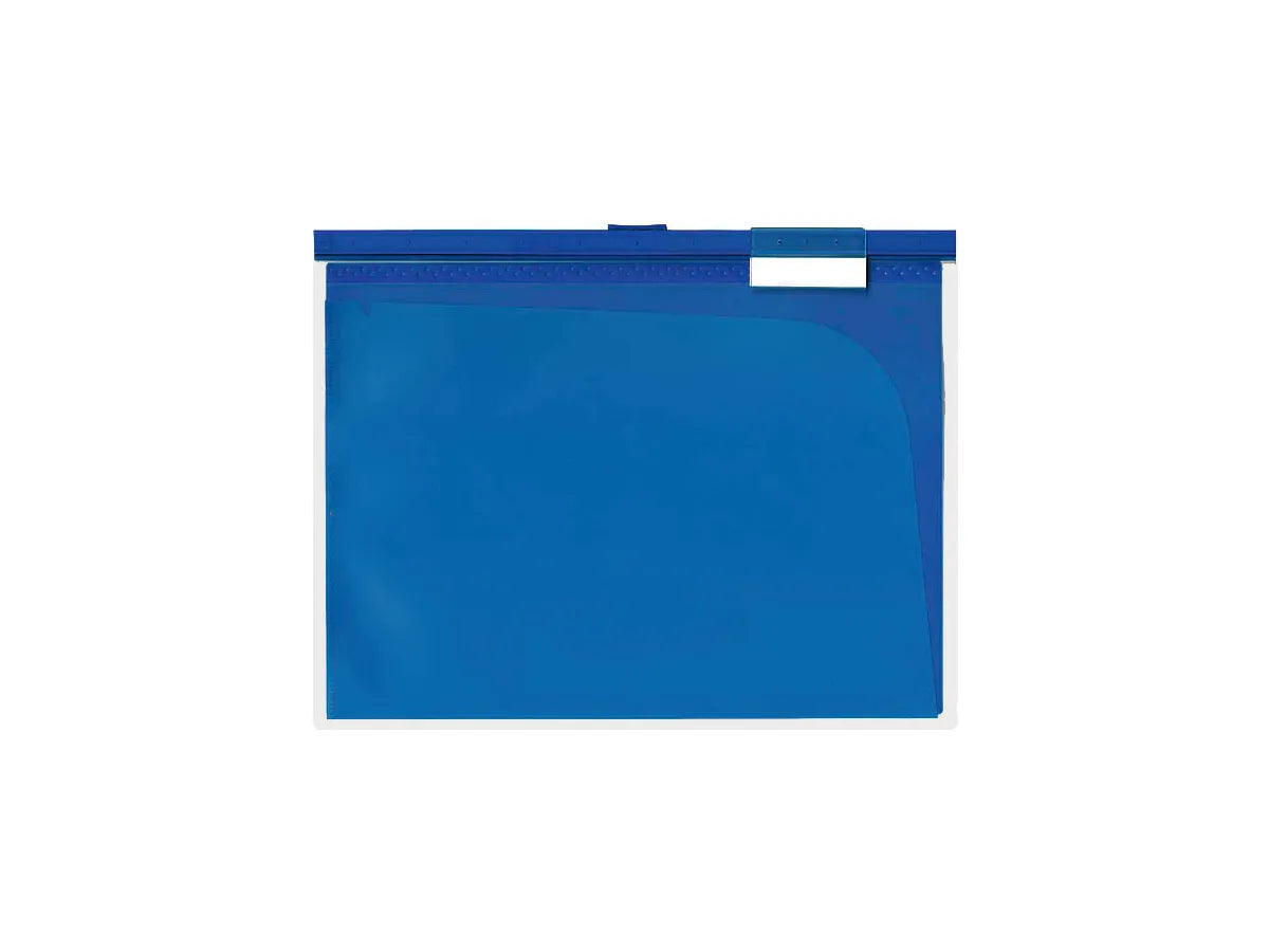 BÜROLINE Dossier suspendu A4 664053 bleu, avec 6 compart. 3 pcs.