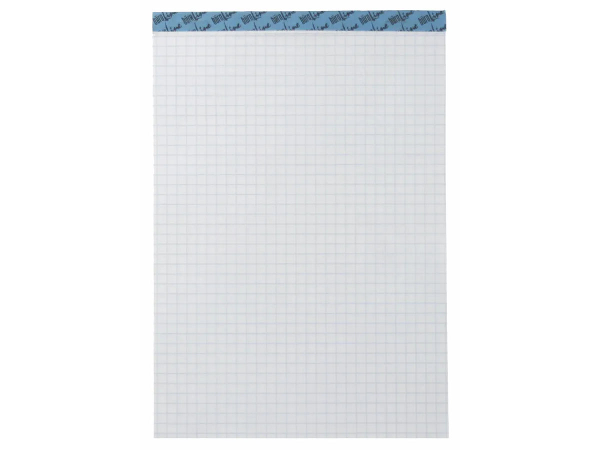 BÜROLINE Bloc bureau blanc A5 725277 quadrillé, 70g, 5mm 100 flls.