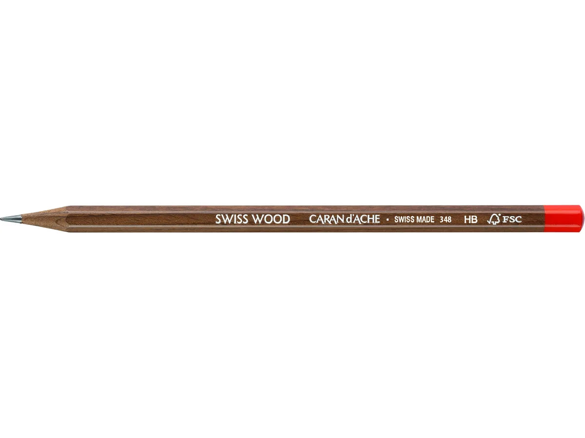 CARAN D'ACHE Crayon Swiss Wood HB 348.272 brun