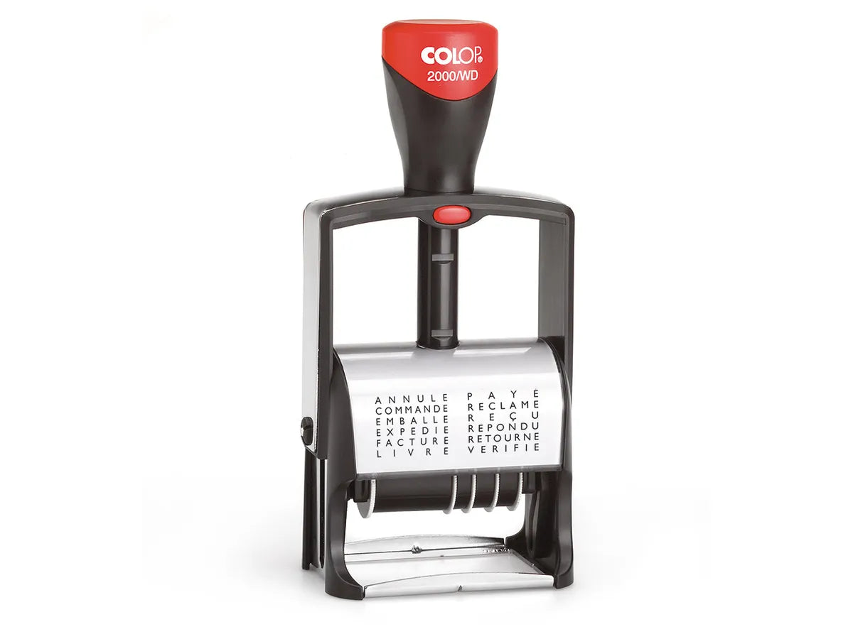 COLOP Tampon text 2000WD/F 12 texte F