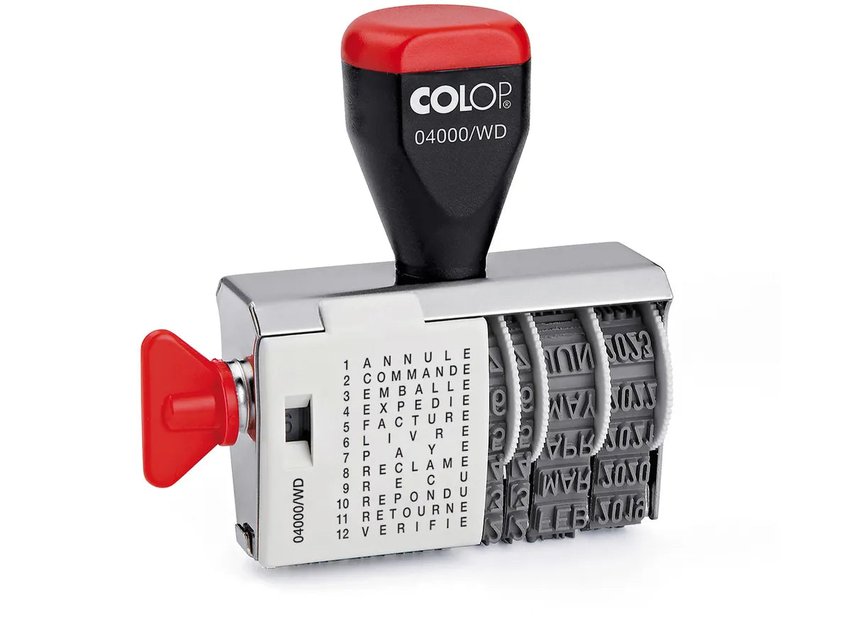 COLOP Tampon text 4000WD/F 12 texte F
