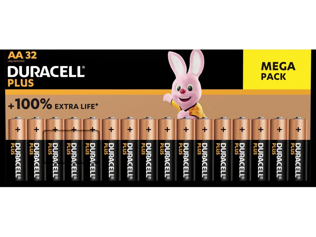 DURACELL Batterie Plus Power 4-149014 4-149014 AA/LR6 32 Stück