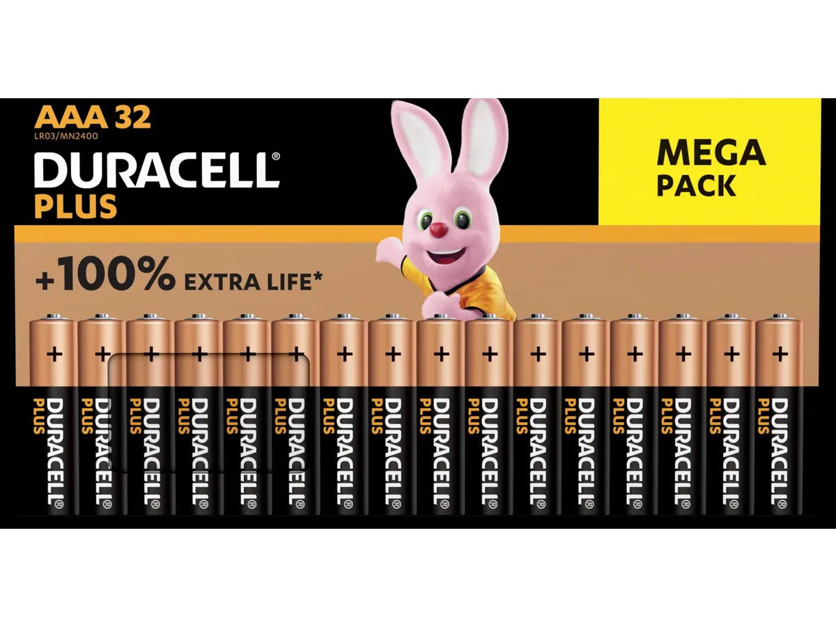 DURACELL Batterie Plus Power 4-149045 4-149045 AAA/LR03 32 Stück