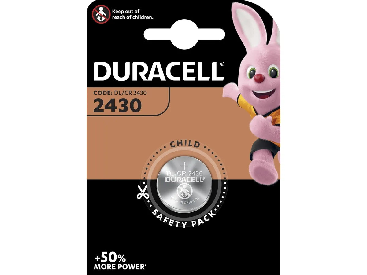 DURACELL Pile miniature Specialty DL2430 CR2430, 3V