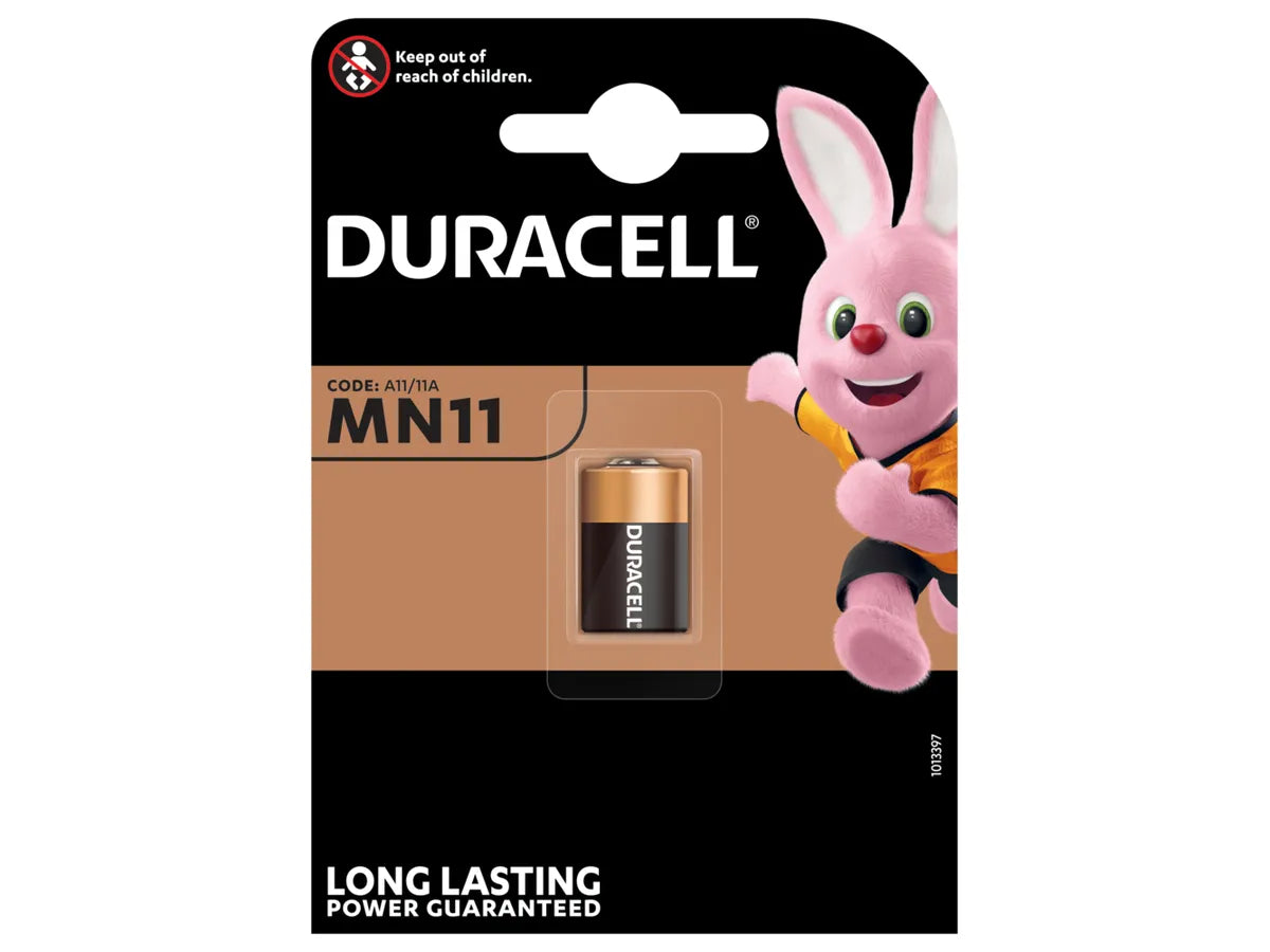 DURACELL Pile alcalines MN11 MN11, A11, 11A, 6V 1 pcs.
