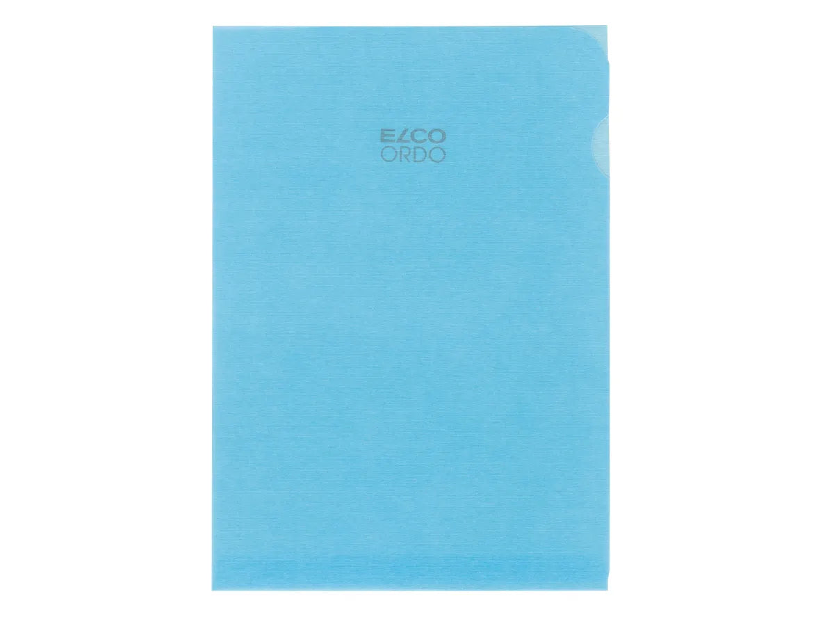 ELCO Dossier Ordo A4 29490.34 transparent, bleu 100 pièces