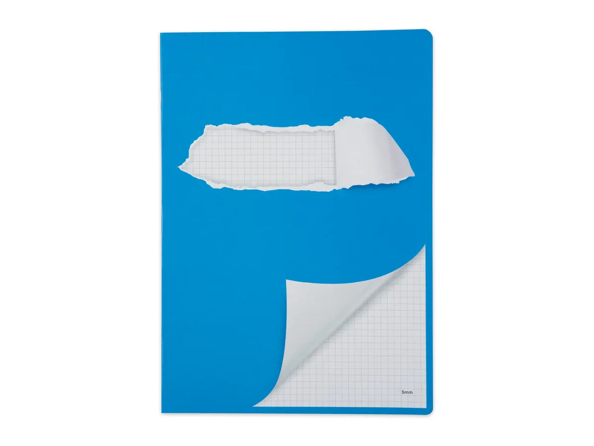 ELCO Cahier A4 73051.38 quadrillé bleu