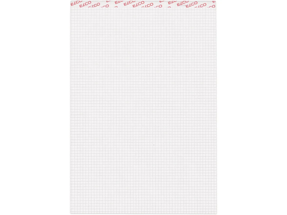 ELCO Bloc-notes quadrillé 4mm A4 73421.17 blanc, 70g 100 flls.