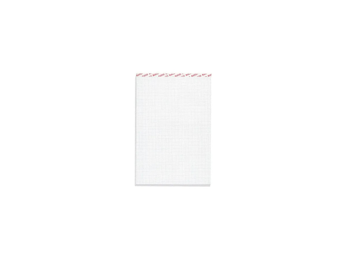 ELCO Bloc-notes quadrillé 5mm A5 73422.18 blanc, 70g 100 flls.