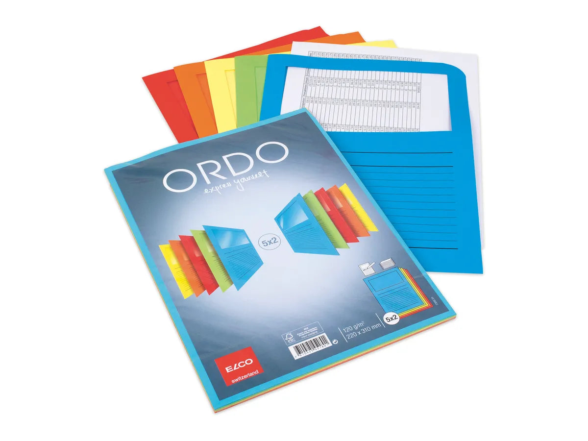 ELCO Dossier d'organ. Ordo A4 73695.00 classico, ass. 10 pièces
