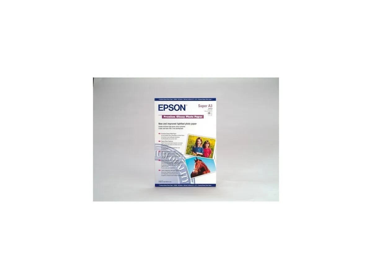 EPSON Premium Glossy Photo Paper A3+ S041316 InkJet 250g 20 feuilles