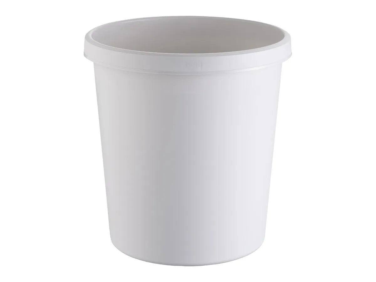 HELIT Corbeille à papier H6105882 gris 18lt