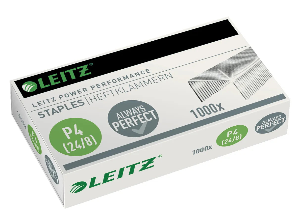 LEITZ Agrafes P4 24/8 mm 5571-00-00 galvanisé 1000 pcs