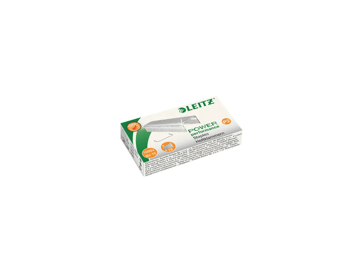 LEITZ Agrafes P2 Nr. 10 5577-10-00 galvanisé 2000 pcs