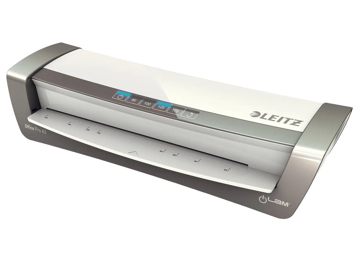 LEITZ Plastifieuse iLAM Office Pro 75182084 argent/blanc, 175mic A3