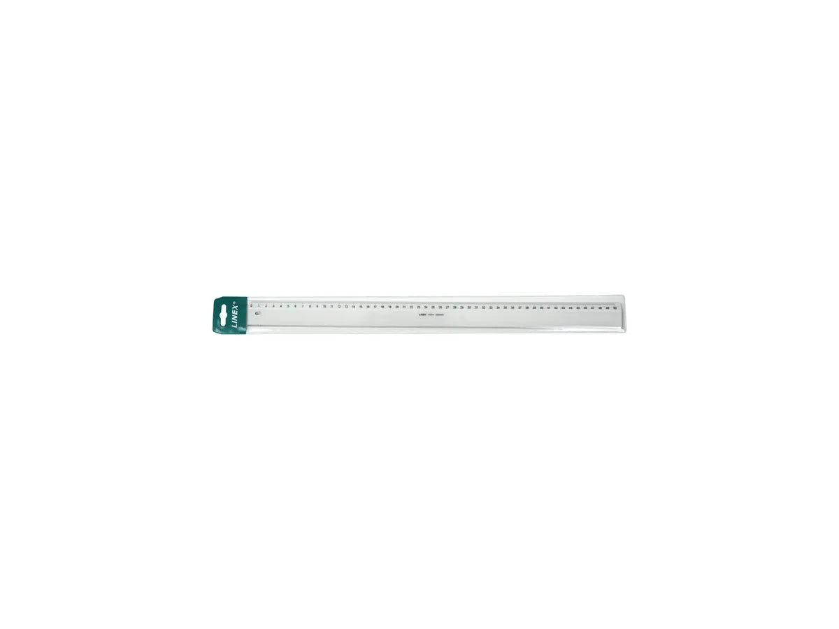 LINEX Règle p. l'école transp. 50cm 1050M avec biseau et facette