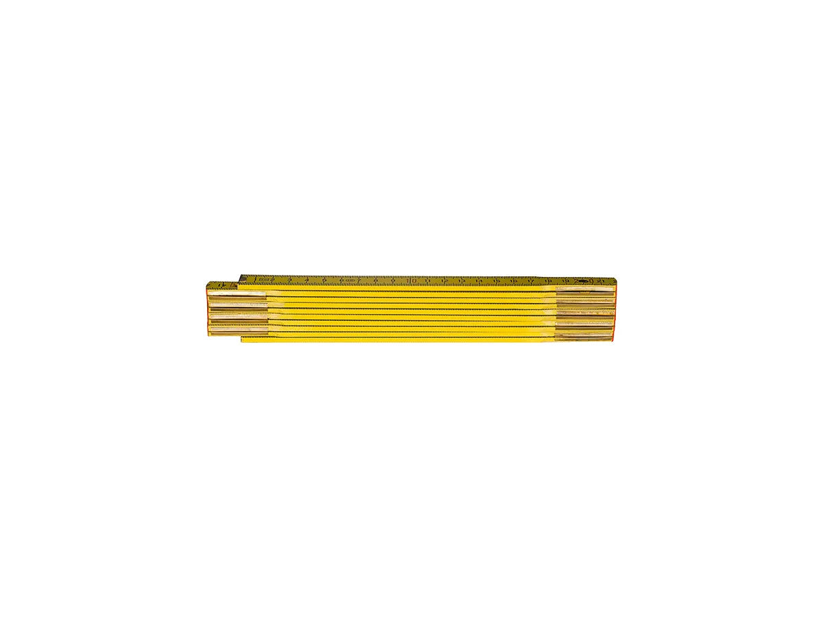 NEUTRAL Mètre pliable 1102 G 2m jaune