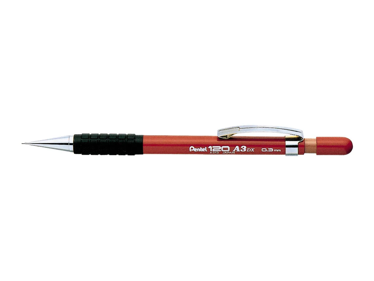 PENTEL Porte-mines 0,3mm A313-B rouge