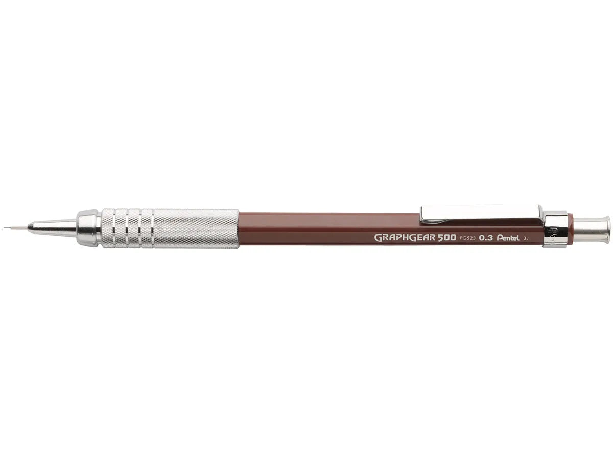 PENTEL Porte-mines Graphgear 0,3mm PG523-EX braun