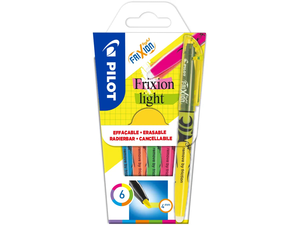 PILOT FriXion Light 3.3-4mm 170.001.97 standard - ass. 6 pcs.