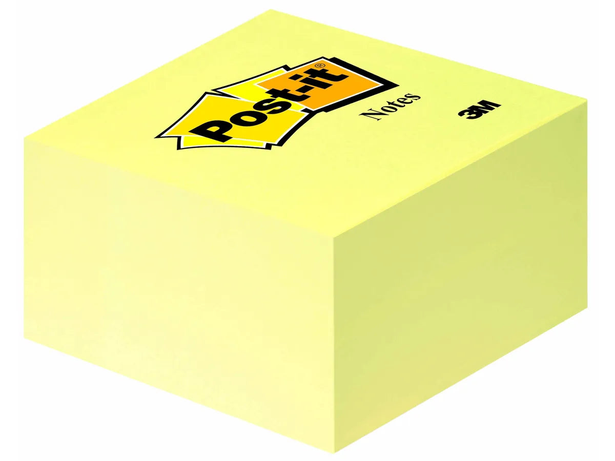 POST-IT Cube 76x76mm 636B jaune/450 feuilles