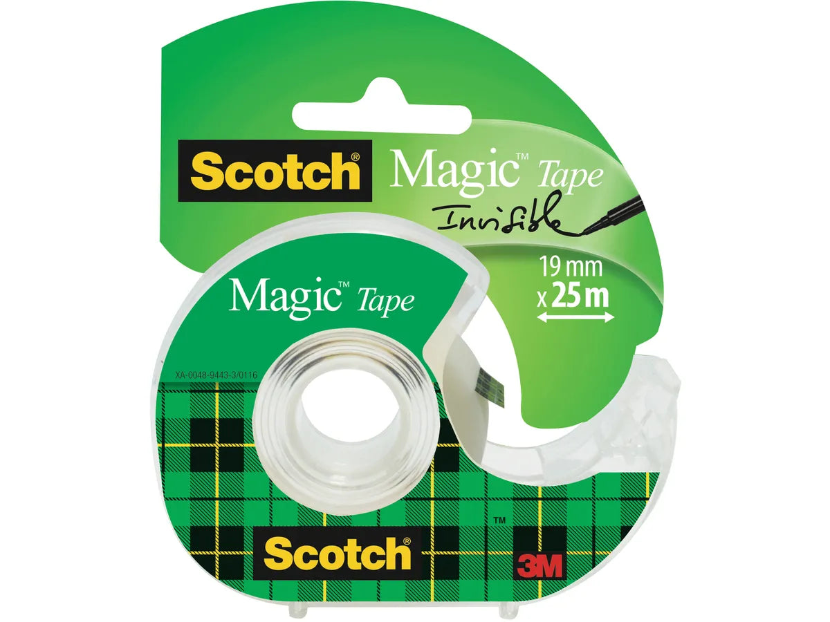 SCOTCH Magic Tape 810 19mmx15m 8-1915D invisible, sur dérouleur