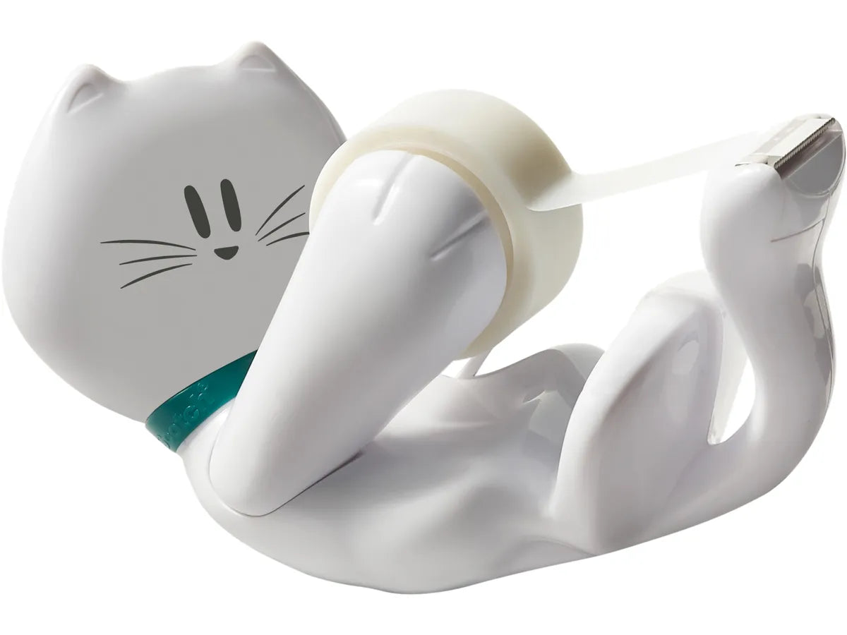 SCOTCH Magic Tape 810 19mmx8.9m C39 Dispenser Chat blanc