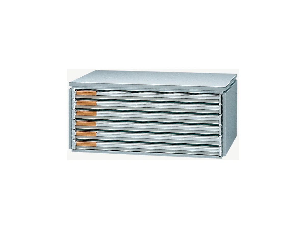 STYRO Set tiroirs 525x354x232mm 412206280 6 comp., styro-Stabil gris