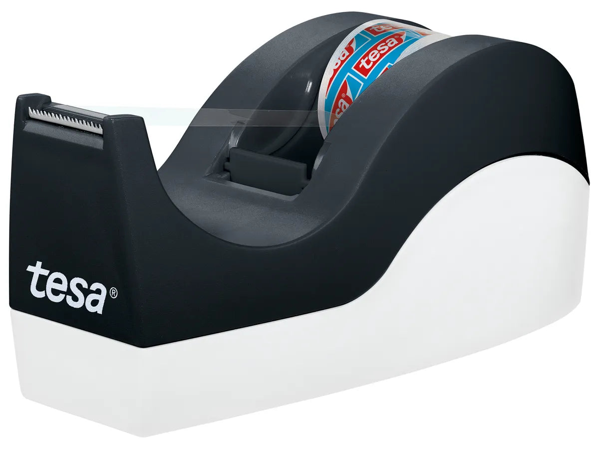 TESA Dérouleur Orca 10mx19mm 53914-00000 noir/blanc incl. 1 roul.