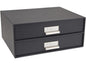 BIGSO BOX OF SWEDEN Module classement 15752000 Birger 2 tiroirsgris f.