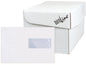 BÜROLINE Enveloppe a/fenêtre droit C5 103487 100g, blanc 500 pcs.