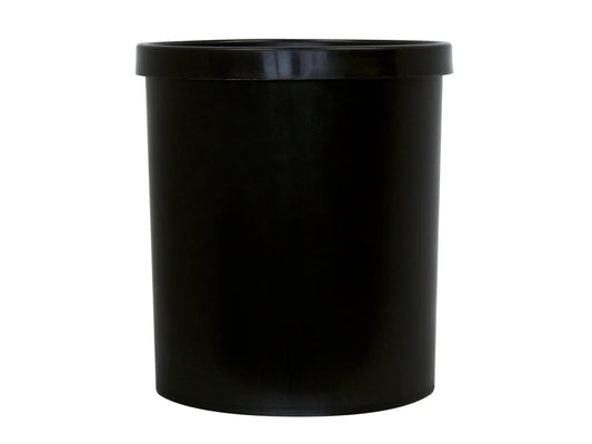 BÜROLINE Corbeille à papier 196534 noir 18lt