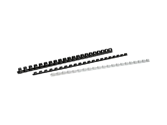 BÜROLINE Baguettes de reliure 10mm A4 351380 blanc 100 pcs.