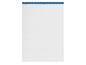 BÜROLINE Bloc bureau blanc A4 543180 quadrillé,4mm, 80g 100 flls.