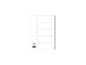 BÜROLINE Répertoires PP gris A4 620176 1-5