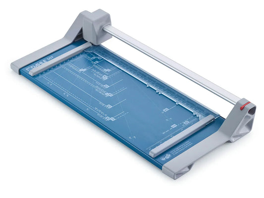 DAHLE Massicot à disque 507 bleu 00507-24040 cap. de coupe 8 feuilles A4