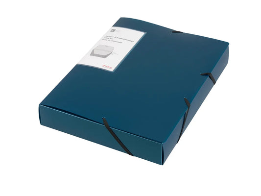 DUFCO Document File 51500.03665 bleu metallic 5cm