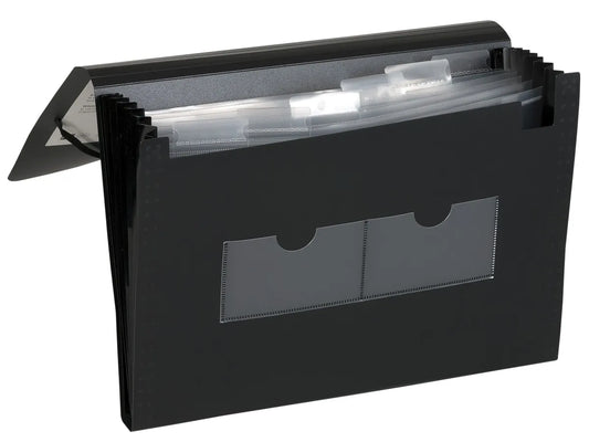 DUFCO Expanding File 51500.03691 noir, 6 comp.