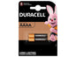 DURACELL Pile Ultra Ultra AAAA/LR61 B2 AAAA, LR61, 1.5V 2 pcs.