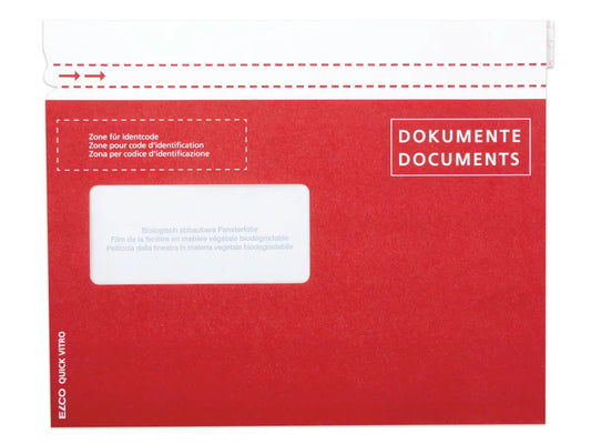 ELCO Porte-documents Quick Vitro 29129.80 C5 rouge f. gauche 250