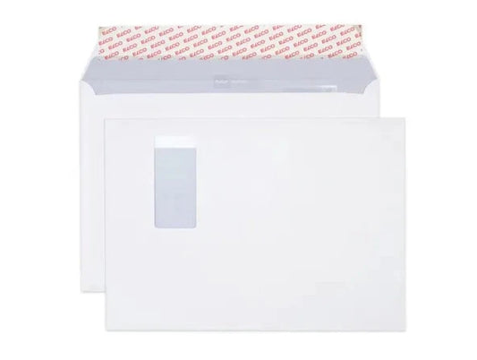 ELCO Enveloppe Classic a/fenêtre C4 37892 120g, blanc 250 pcs.