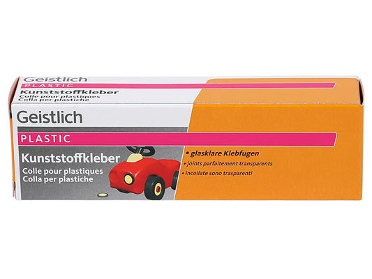 GEISTLICH Colle pour plastiques Plastic 1275.0100.11 transparent 42g