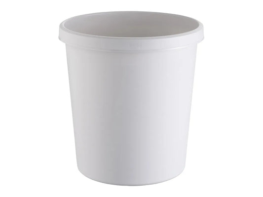 HELIT Corbeille à papier H6105882 gris 18lt