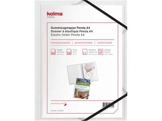 KOLMA Dossier de coll. Penda A4 11.075.00 transparent